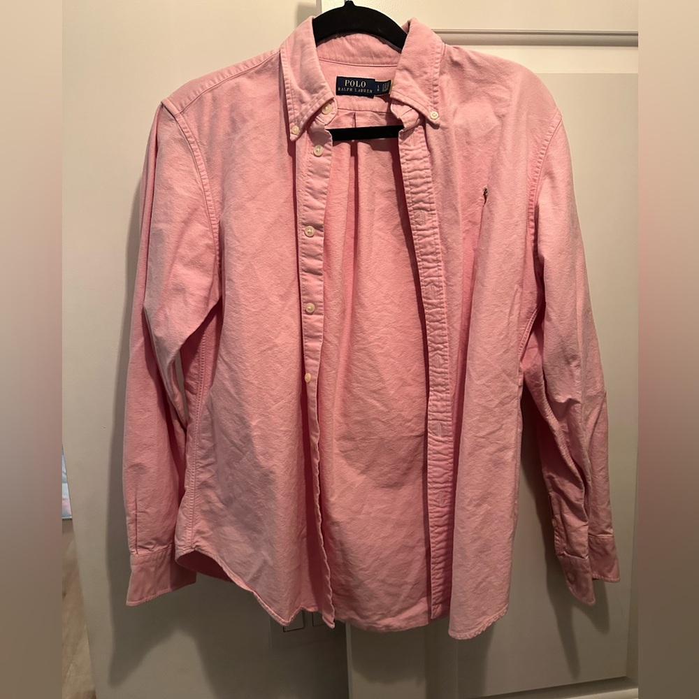 Pink Ralph Lauren Blouse in Large